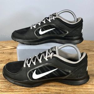 Nike Flex Trainer 4 Running Shoes Sneakers (women's 9, black, 643083-0101)